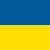 Нашивка на липучці Бойовий прапор України Синьо-жовтий