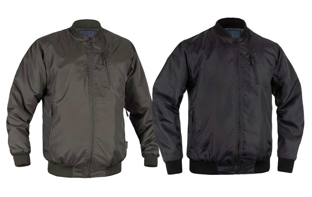Куртка бомбер Intelligence доступна в двух цветах: Olive Drab i Combat Black