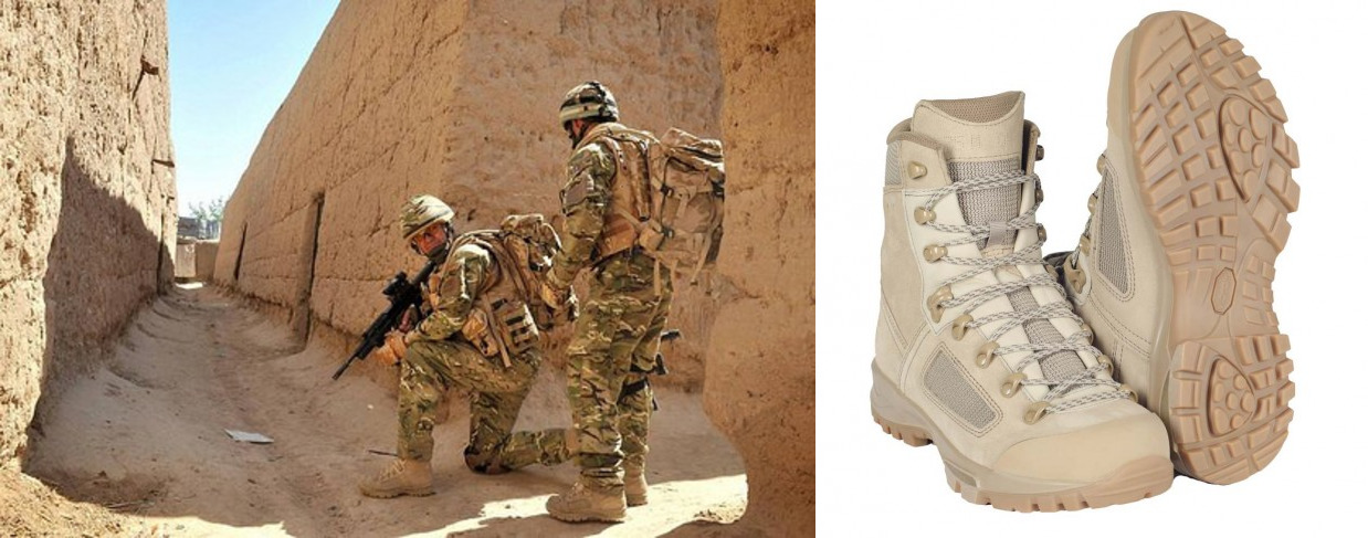 Тактичні черевики Lowa Elite Desert, приватна військова компанія, афганська воєнна кампанія, коаліційні війська