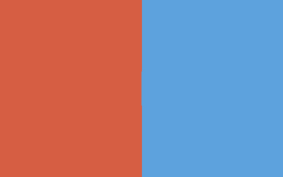 Orange/Blue