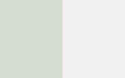 Mint green/White