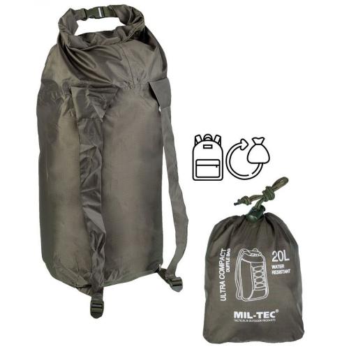Баул Sturm Mil-Tec Duffle Bag Ultra Compact 20L OD