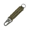 Quick Deploy Paracord Keychain, Black