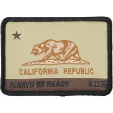 Шеврон "5.11 CA STATE BEAR PATCH"