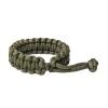 Paracord Bracelet "Mad Max", Army green