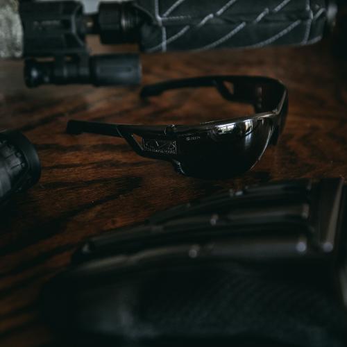Окуляри захисні балістичні Mechanix "Tactical Type-N" (Smoke Frame, Smoke Lens), VNS2-20AF-CE