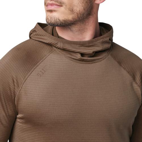 Термореглан 5.11 Tactical "Stratos Long Sleeve Hoodie", 78048-367