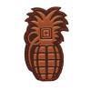 Нашивка 5.11 Tactical "Pineapple Grenade Leather Patch", 82084-108 - Prof1group Нашивка 5.11 Tactical "Pineapple Grenade Leather Patch", 82084-108