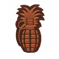 Нашивка 5.11 Tactical "Pineapple Grenade Leather Patch"