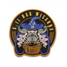 Нашивка 5.11 Tactical "Bag Wizards Patch"