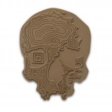 Нашивка 5.11 Tactical "Topo Skull Desert Patch"