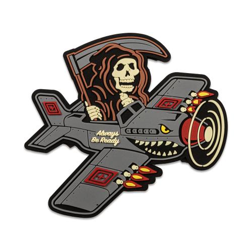 Нашивка 5.11 Tactical "Grim Reaper Pilot Patch", 92179-029 - Prof1group Нашивка 5.11 Tactical "Grim Reaper Pilot Patch", 92179-029