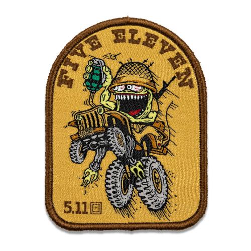 Нашивка 5.11 Tactical "WIld WIlly Grenade Patch", 92180-055 - Prof1group Нашивка 5.11 Tactical "WIld WIlly Grenade Patch", 92180-055