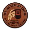 Нашивка 5.11 Tactical "Cold Dead Hands Coffee Leather Patch", 92185-108 - Prof1group Нашивка 5.11 Tactical "Cold Dead Hands Coffee Leather Patch", 92185-108
