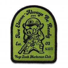 Нашивка 5.11 Tactical "Hog Hunter Patch"