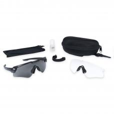Oakley® Sunglasses "SI Ballistic M Frame® Alpha (Matte Black; Clear/Grey)"