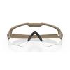 Oakley® Sunglasses "SI Ballistic M Frame® Alpha (Terrain Tan; Prizm TR45/Prizm TR22/Clear)"