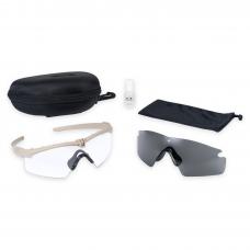 Oakley® Sunglasses "SI Ballistic M Frame® 3.0 (Dark Bone; Clear/Grey)"