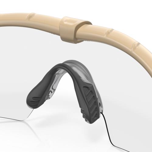 Окуляри балістичні Oakley® "SI Ballistic M Frame® 3.0 (Dark Bone; Clear/Grey/Persimmon)", OO9146-08