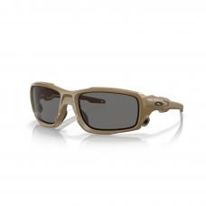 Oakley® Sunglasses "SI Ballistic Shock Tube® (Terrain Tan; Grey)"