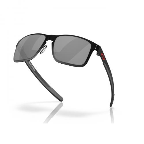 Окуляри захисні Oakley® "SI Holbrook™ Metal (Matte Black; Prizm Black)", OO4123-1755