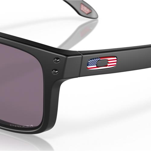 Окуляри захисні Oakley® "SI Holbrook™ USA Flag (Matte Black; Prizm Grey)"