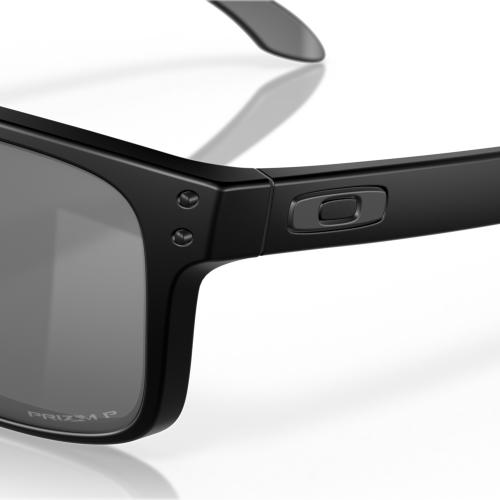 Окуляри захисні Oakley® "SI Holbrook™ Blackside (Matte Black; Prizm Black Polarized)", OO9102-G055