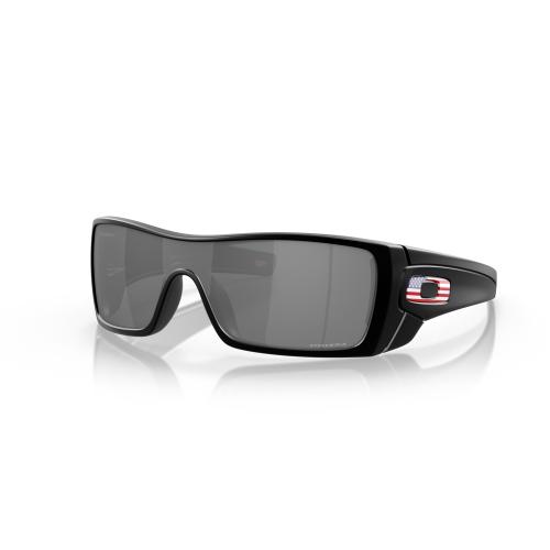 Окуляри захисні Oakley® "SI Batwolf® USA Flag (Matte Black; Prizm Black)", OO9101-5927
