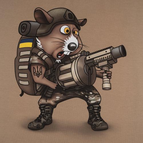 Military style T-shirt "Hamster"