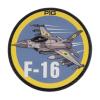 "F-16" PVC Patch