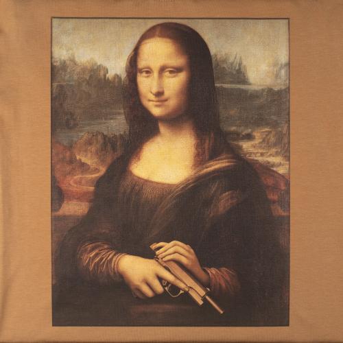 Military style T-shirt "Mona Lisa"