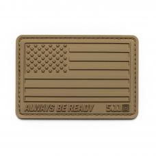 Нашивка 5.11 Tactical® "USA Flag Desert Patch"