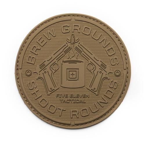 Нашивка 5.11 Tactical® "Brew Grounds Patch", 92028-134 - Prof1group Нашивка 5.11 Tactical® "Brew Grounds Patch", 92028-134