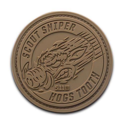 Нашивка 5.11 Tactical® "Hogs Tooth Desert Patch", 92155-134 - Prof1group Нашивка 5.11 Tactical® "Hogs Tooth Desert Patch", 92155-134