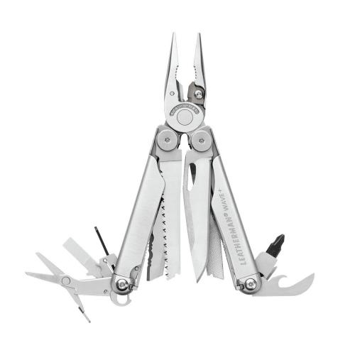Multitool Leatherman® "Wave®+ Silver" (nylon pouch), 832524