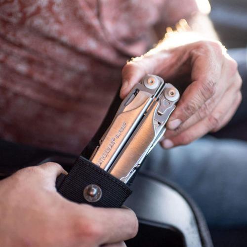 Мультиінструмент Leatherman® "Surge® Silver" (нейлоновий чохол, картонна коробка), 830165 - Prof1group Мультиінструмент Leatherman® "Surge® Silver" (нейлоновий чохол, картонна коробка), 830165
