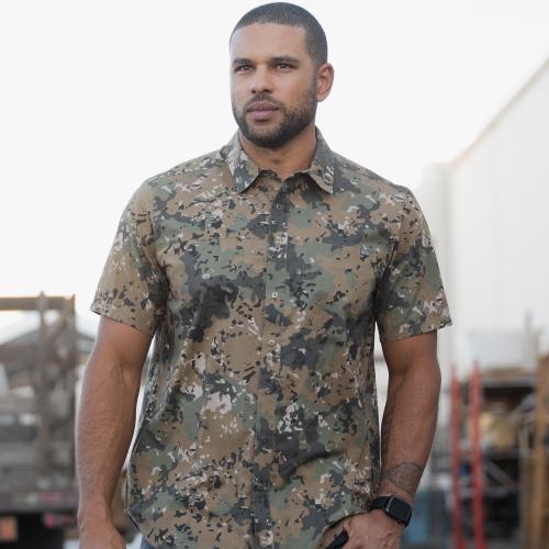 Сорочка тактична "5.11 Tactical® Wyatt Print Short Sleeve Shirt", 71231-1095