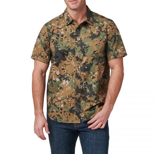 Рубашка тактическая "5.11 Tactical® Wyatt Print Short Sleeve Shirt"