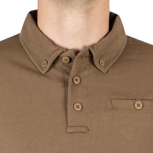 Футболка Поло тактична з довгим рукавом "Tactical Long Sleeve Polo Shirt Quick Dry", 10962019