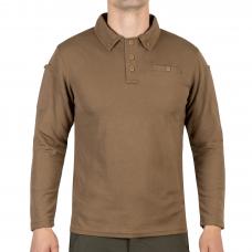 Футболка Поло тактическая с длинным рукавом "Tactical Long Sleeve Polo Shirt Quick Dry"