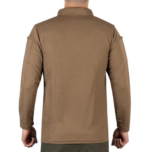 Футболка Поло тактична з довгим рукавом "Tactical Long Sleeve Polo Shirt Quick Dry", 10962019