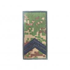 Shoulder strap embroidered "Corporal" with Velcro