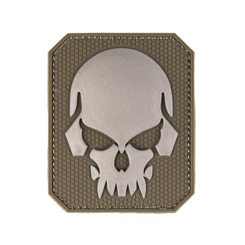 Нашивка на липучці Sturm Mil-Tec "Skull Patch PVC 3D" (Large), 16832101