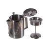 Кофеварка Sturm Mil-Tec® "Coffee Pot Stainless Steel with Rercolator", 14680400