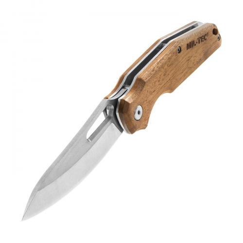 Ніж складний Sturm Mil-Tec® "Wood Folding Knife with Steel Blade", 15317700