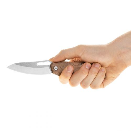 Ніж складний Sturm Mil-Tec® "Wood Folding Knife with Steel Blade", 15317700