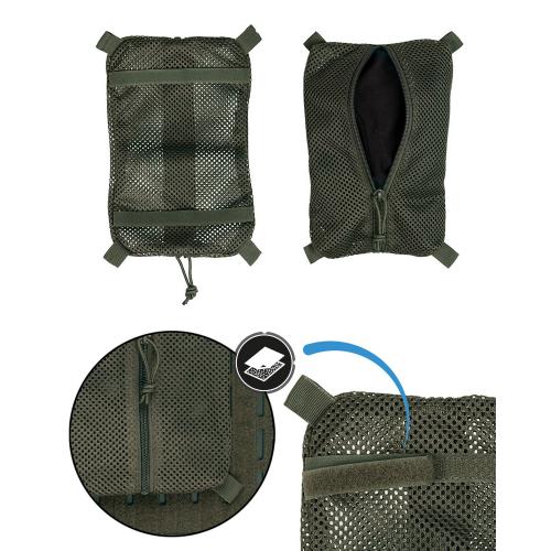 Подсумок универсальный сетчастый Sturm Mil-Tec® "Mesh Bag with Velcro", 16003601