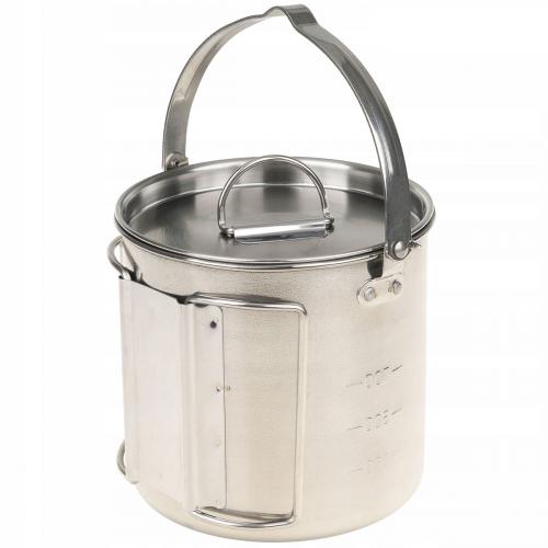 Чайник із нержавіючої сталі Sturm Mil-Tec® "Stainless Steel Can", 14680600