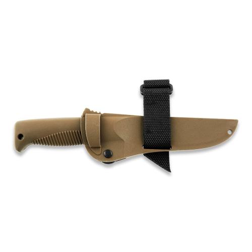Ніж Peltonen® "M07" (покриття Cerakote® FDE, композитний чохол), FJP126