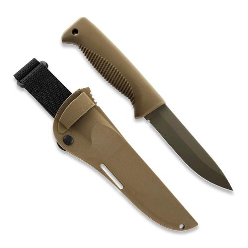 Ніж Peltonen® "M07" (покриття Cerakote® FDE, композитний чохол), FJP126